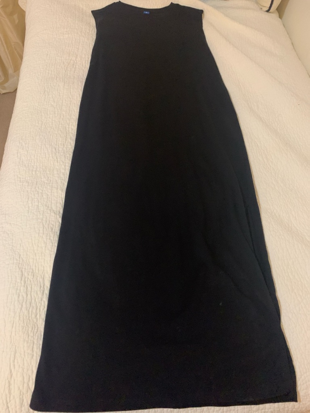 Old Navy Black Sleeveless Maxi Dress